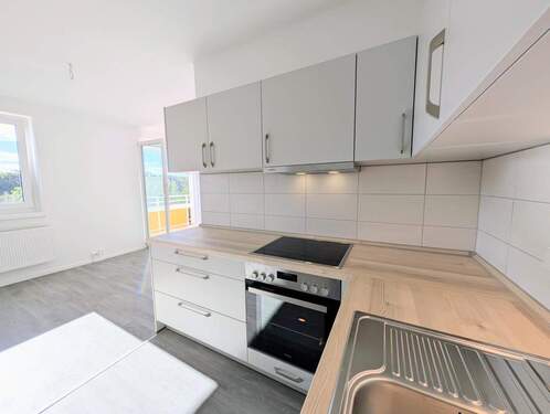 Küche - Etagenwohnung mit 57,80 m² in Chemnitz zur Miete