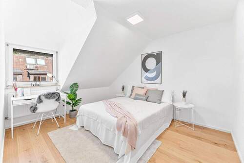 Schlafzimmer - Etagenwohnung mit 43,00 m² in Stuttgart zum Kaufen