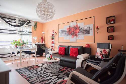 Wohnraum mit Küche - 