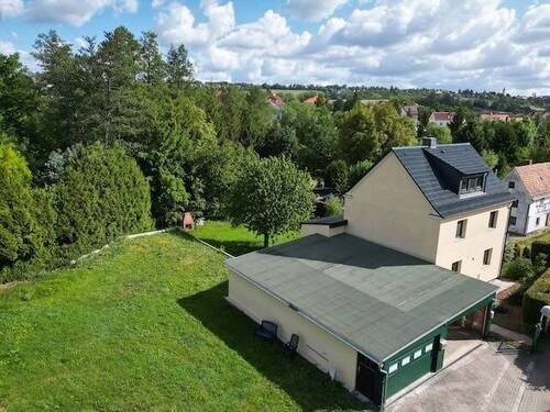 Luftbild - 6 Zimmer Einfamilienhaus in Freital