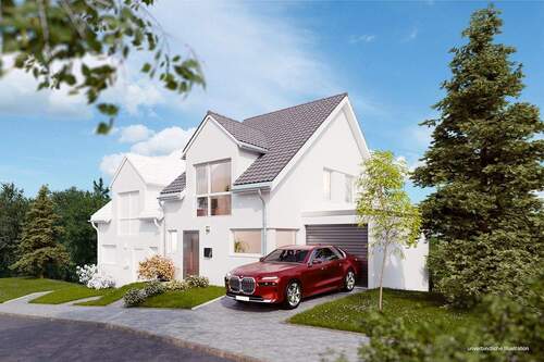 Ansicht - 6 Zimmer Doppelhaushälfte in Renningen / Malmsheim