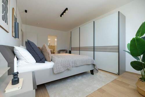 Schlafen - Musterwohnung - Etagenwohnung mit 69,20 m&sup2; in Düsseldorf zum Kaufen