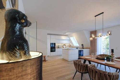 Küche-Essen - Musterwohnung - 