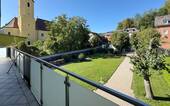 Blick in den Garten - 5 Zimmer Einfamilienhaus in Pegnitz