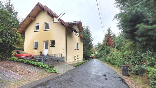 Ansicht Haus - Wohnen mit Blick ins Grüne - 380,00 EUR Kaltmiete, ca.  52,00 m² Wohnfläche