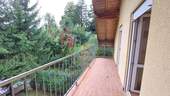 Balkon an Wohn- und Schlafzimmer - 