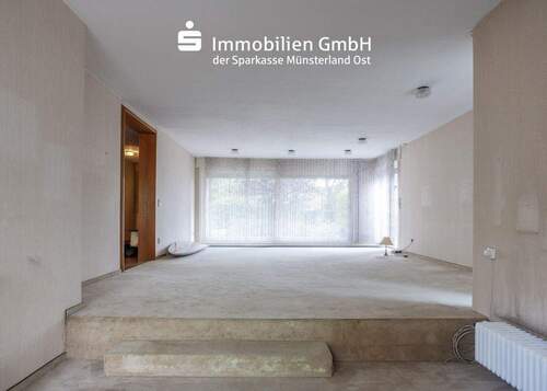  Wohnzimmer - 7 Zimmer Einfamilienhaus in Münster