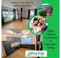 Altbau Doppelhaushälfte mit Herz und Möglichkeiten - Freudenberg