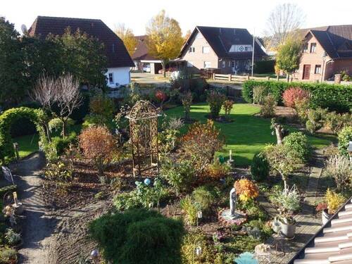 Blick vom Balkon - 5 Zimmer Einfamilienhaus in Barnstorf