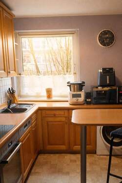 Küche - Terrassenwohnung mit 85,00 m&sup2; in Hamburg zum Kaufen