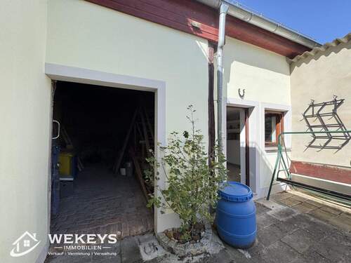 Zugang zur Scheune und zum Partyraum - 