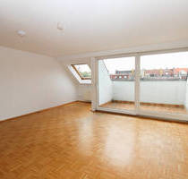 leere 3 Raum mit Dachloggia in Reudnitz - mit Parkettboden - Leipzig Reudnitz-Thonberg