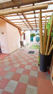 Terrassenbereich überdacht - 