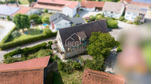 Ansicht - 1 Zimmer Einfamilienhaus zum Kaufen in Schwäbisch Hall / Bühlerzimmern