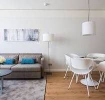 Modern möblierte 1,5-Zimmer-Wohnung mit Einbauküche und freiem W-Lan, Innenstadtlage - Frankfurt am Main