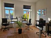 Monatsticket für einen Schreibtischarbeitsplatz - Einzel- und Teambüros und Coworkingplätze - All-in-Miete