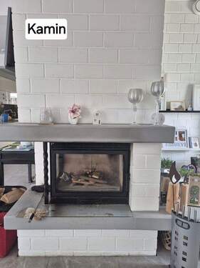 Kamin im Wohnzimmer EG - 