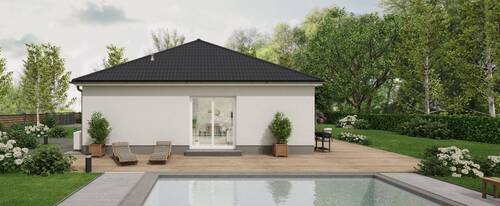 Außenansicht - Bungalow mit 112,90 m&sup2; in Bad Düben zum Kaufen