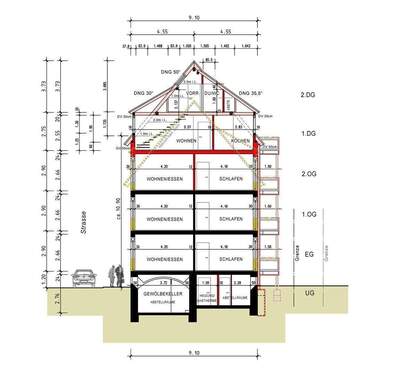 Schnitt gem. Planung - 