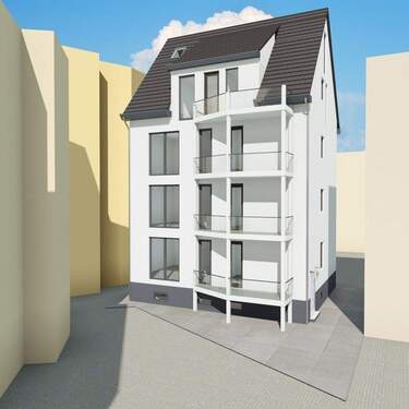 Ansicht Süd-Westen Illustr. B - 