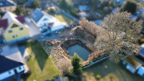 Drohne 1.jpg - Bauplanung inklusive - Baugrundstück in ruhiger Wohnlage von Bischofswerda!