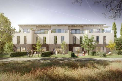 Visualisierungen Lindenallee Gartenansicht - 5 Zimmer Reihenendhaus in Markranstädt