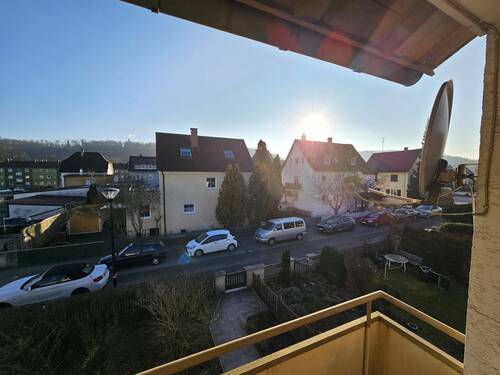 Aussicht vom Balkon - 