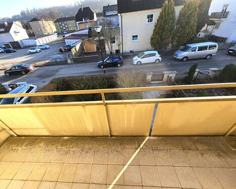 Aussicht vom Balkon - 