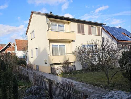 Hausansicht Südwest - 6 Zimmer Mehrfamilienhaus, Wohnhaus zum Kaufen in Heidenheim an der Brenz