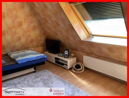 Schlafzimmer I im Dachgeschoss, Ansicht I - 