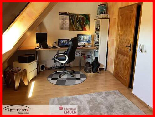 Schlafzimmer I im Dachgeschoss, Ansicht II - 