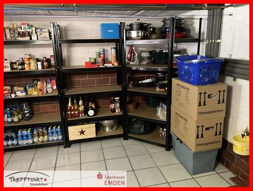 Vorratsraum im Kellergeschoss - 