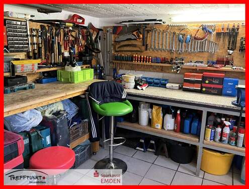 Werkraum im Kellergeschoss - 