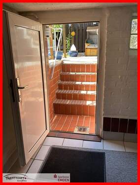 Kellerausgang zur Gartenseite - 