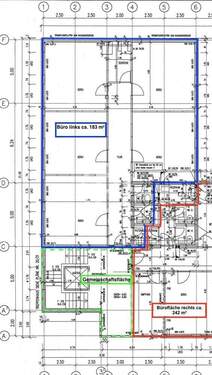 2. OG links mit Erweiterungsflächen rechts - 