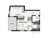 WOHNUNG 4 - Etagenwohnung mit 49,90 m² in Fellbach zum Kaufen