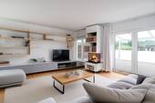 Wohnzimmer-Homestaging - 