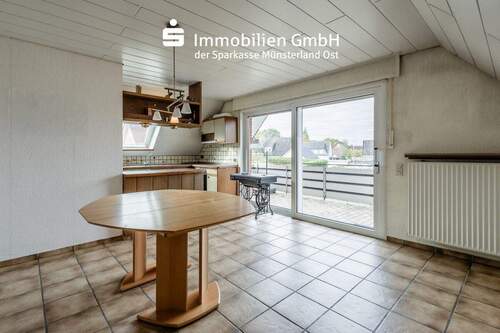 Essbereich im Dachgeschoss - 