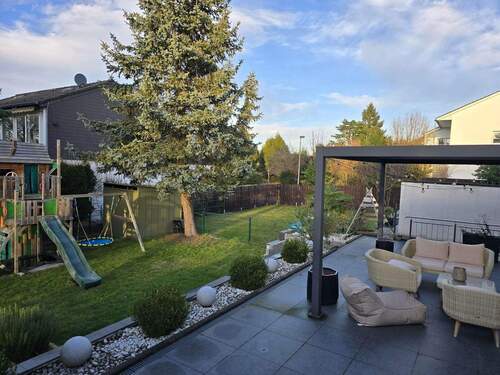 Garten - 1 Zimmer Doppelhaushälfte zum Kaufen in Aachen