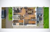 Beispielgrundriss - Erdgeschoss (nach Umbau) - 