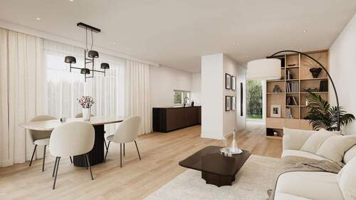 Großzügiger Wohn-/Essbereich - 5 Zimmer Doppelhaushälfte zum Kaufen in München