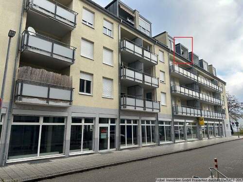 Hausansicht - 2-Zimmer-Wohnung mit EBK und Tiefgaragen-Stellplatz in Rheinfelden Stadtzentrum