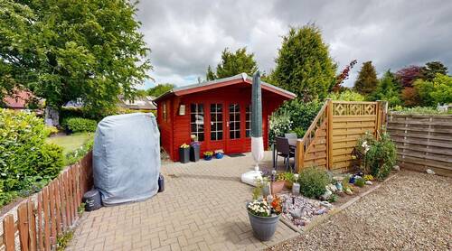 Gartenhaus Terrasse - 