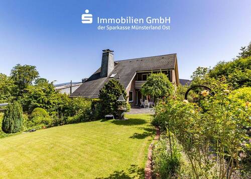 Rückansicht - 4 Zimmer Einfamilienhaus zum Kaufen in Beckum / Neubeckum