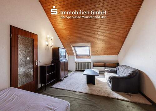 Wohnbereich im Dachgeschoss - 