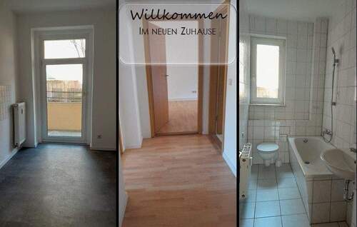 Wohnung - Interesse? Attraktive Drei-Zimmer-Wohnung mit Balkon