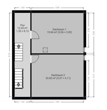 Dachgeschoss - 