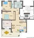 Grundriss Whg 3 - 