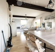 Helle 3-Zimmer Dachgeschosswohnung mit sonniger Dachterrasse und Carport - Kirchgellersen