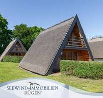 Finnhütte in einmaliger Lage - exklusives Ferienhaus mit Wasserblick auf der Insel Rügen! - Mönchgut Alt Reddevitz